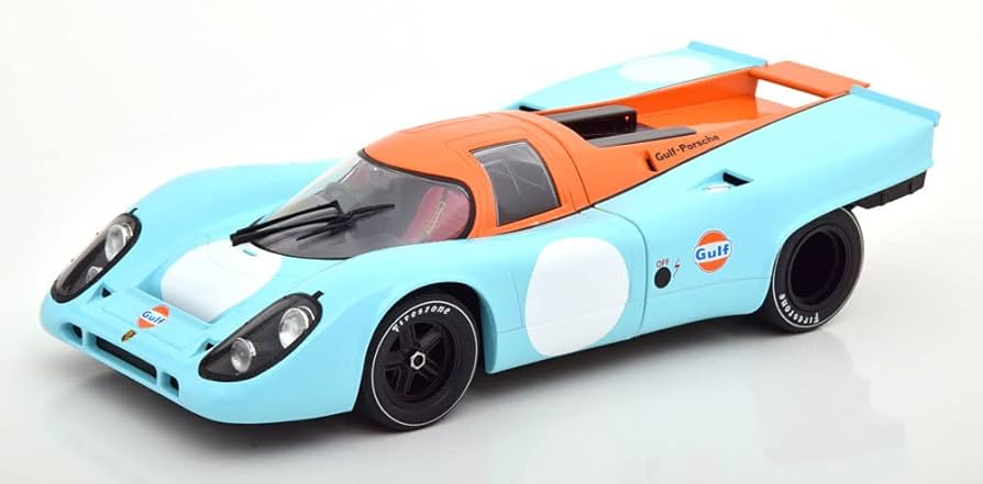 ミニカー CMR1/18Porsche 917K Gulf-Porsche Amazon | セール CMR 1/18 Porsche 917K Gulf ver3 デカール付